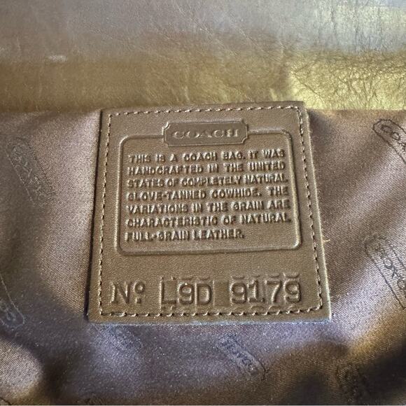 Vintage Coach Whitney Flap Bag 9179 Brown - Picture 2 of 9